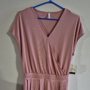 HALARA JUMPSUIT DUSTY ROSE PEACHY COLOUR LADIES SIZE LARGE